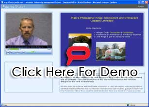 online marketing campaign with full video, audio and text.