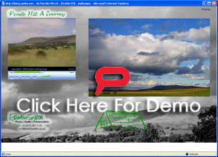 online marketing campaign with full video, audio and text.